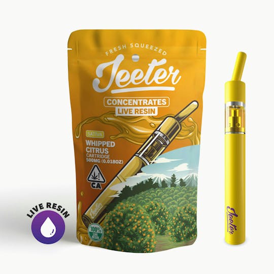Jeeter - Jeeter Juice Disposable Live Resin Straw - Whipped Citrus - 1