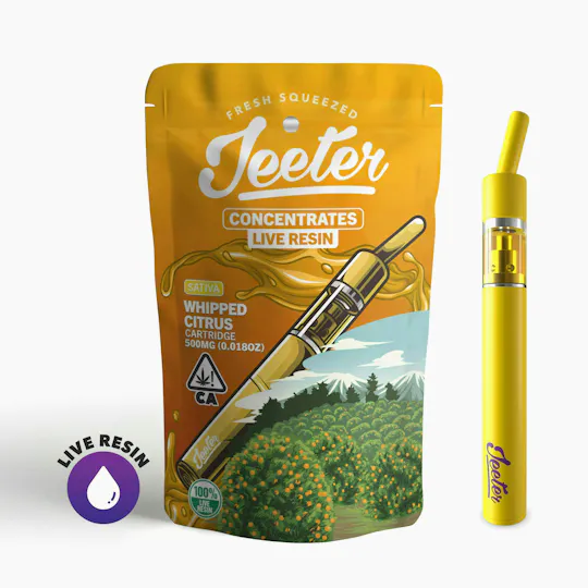Jeeter - Jeeter | Whipped Citrus | Live Resin Straw Disposable | 0.5g - 1