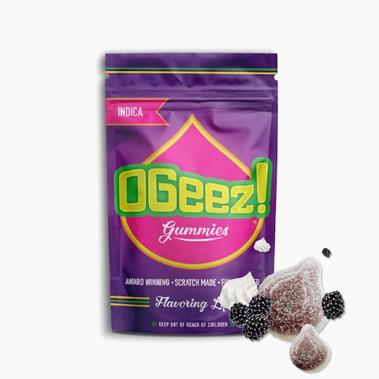 Ogeez! - OGeez! Blackberries and Cream 1000mg Indica - 1