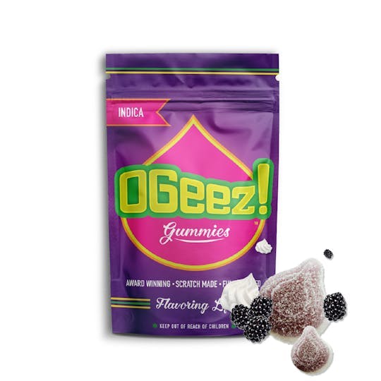 Ogeez! - OGeez! | Blackberries and Cream Gummies | 1000mg | 10ct | 100mg/ea - 1