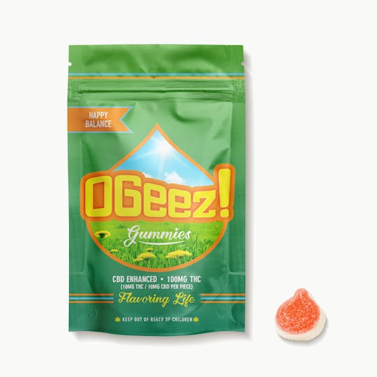 Ogeez! - OGeez! Happy Balance Strawberries and Cream THC/CBD Ratio 1:1 - 1