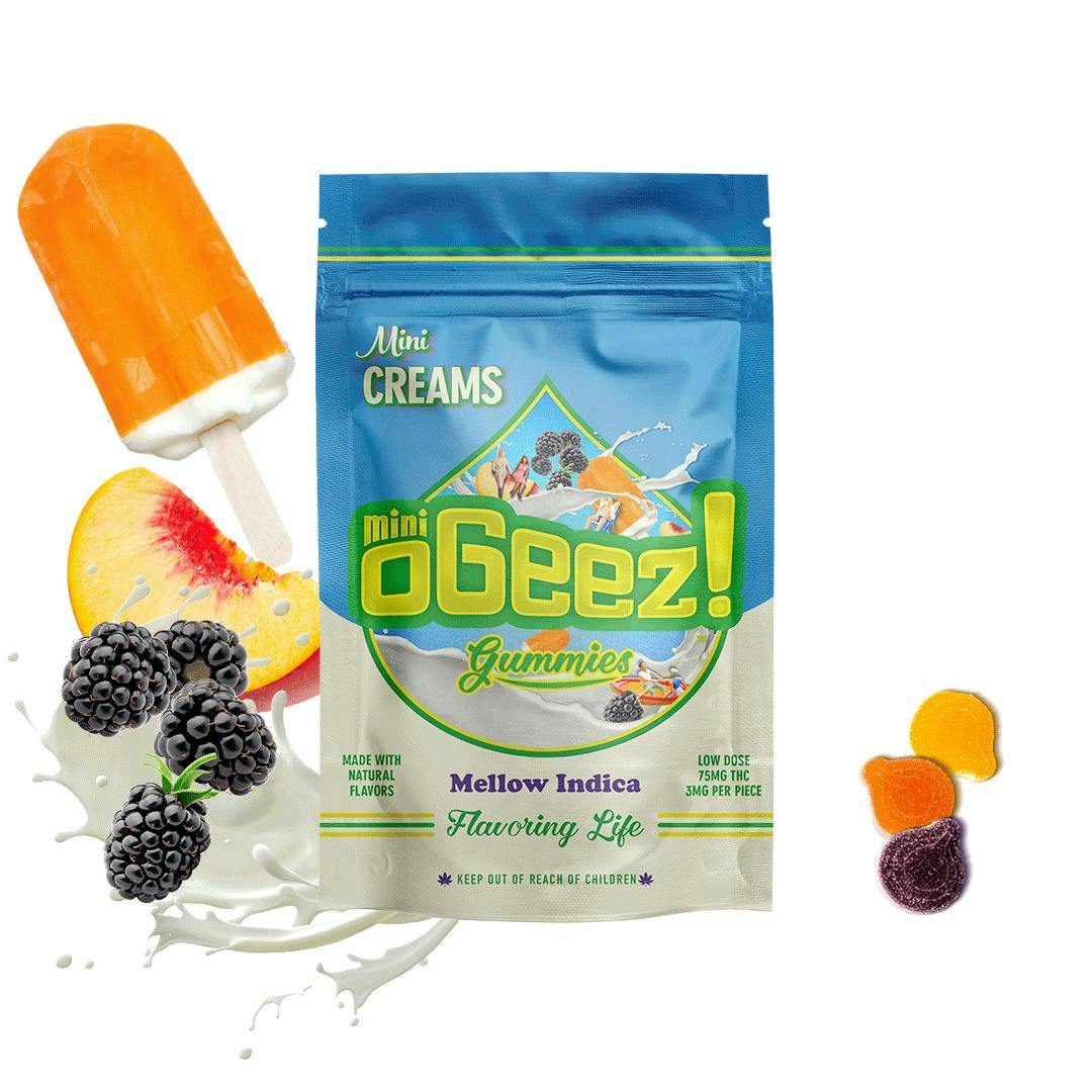 Ogeez! - OGeez! | Mini's | Mini's Creams Gummies | 75mg | 25ct | 3mg/ea - 1