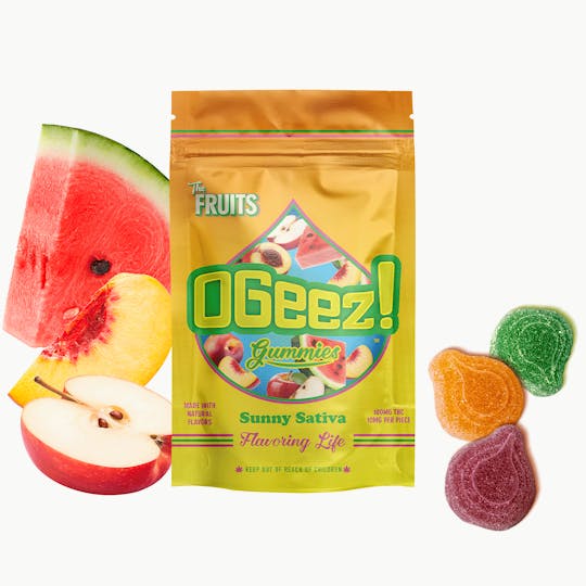 Ogeez! - OGeez! The Fruits 100mg Sunny Sativa - 1