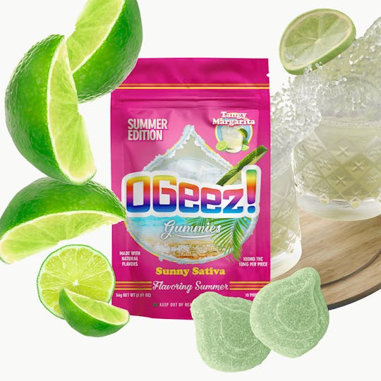 Ogeez! - Summer Edition Tangy Margarita 100mg Sativa - 1
