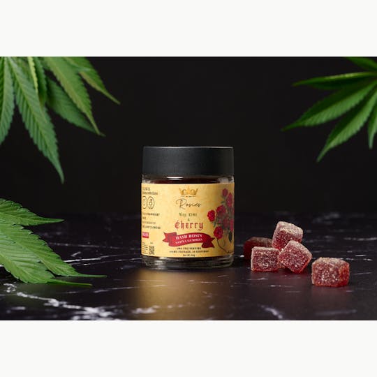 Rosie's Confections - Key Lime Cherry Hash Rosin Gummies - 1