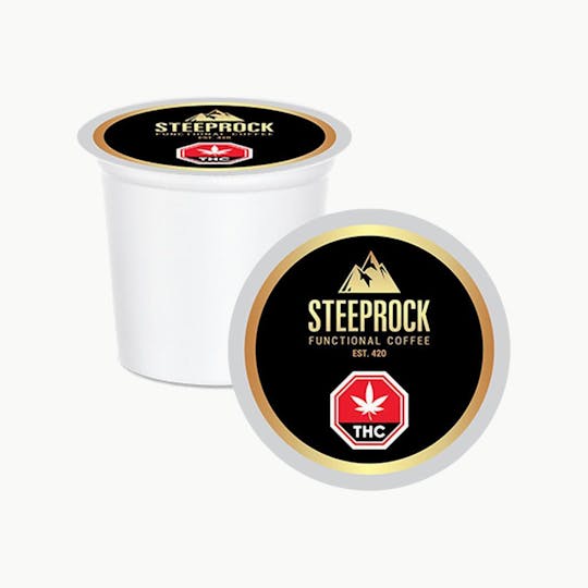 Steeprock Functional Coffee Est. 420 - THC Coffee Pods (2x5mg) - 1