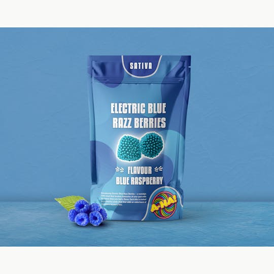 A-Ha - Electric Blue Razz Berries - 1