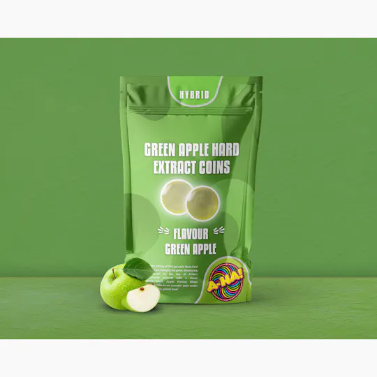 A-Ha - Green Apple Hard Extract Coins - 1