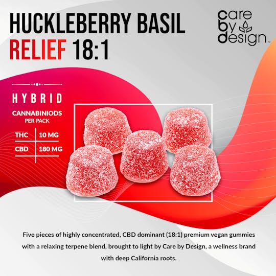 Care By Design Canada - Huckleberry Basil Relief 18:1 - 1