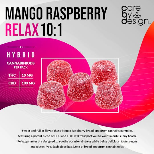Care By Design Canada - Mango Raspberry Relax Soft Chews - 1