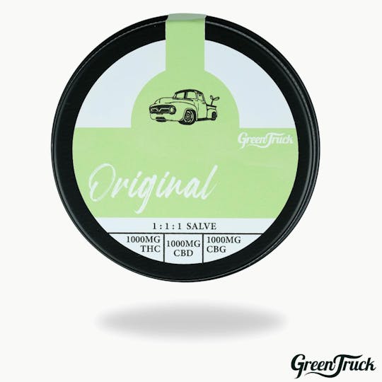 Green Truck - Green Truck - Salve: 1:1:1 THC/CBD/CBG - Original - 1