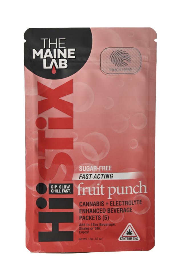 The Maine Lab - HiiSTiX 5pk. Fruit Punch (50MG) - 1