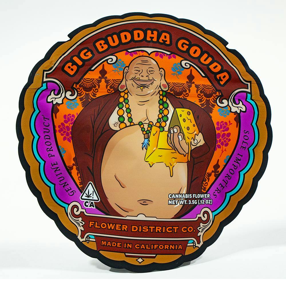 TEDS BUDZ - Flower District | Big Buddha Gouda | 3.5g - 1