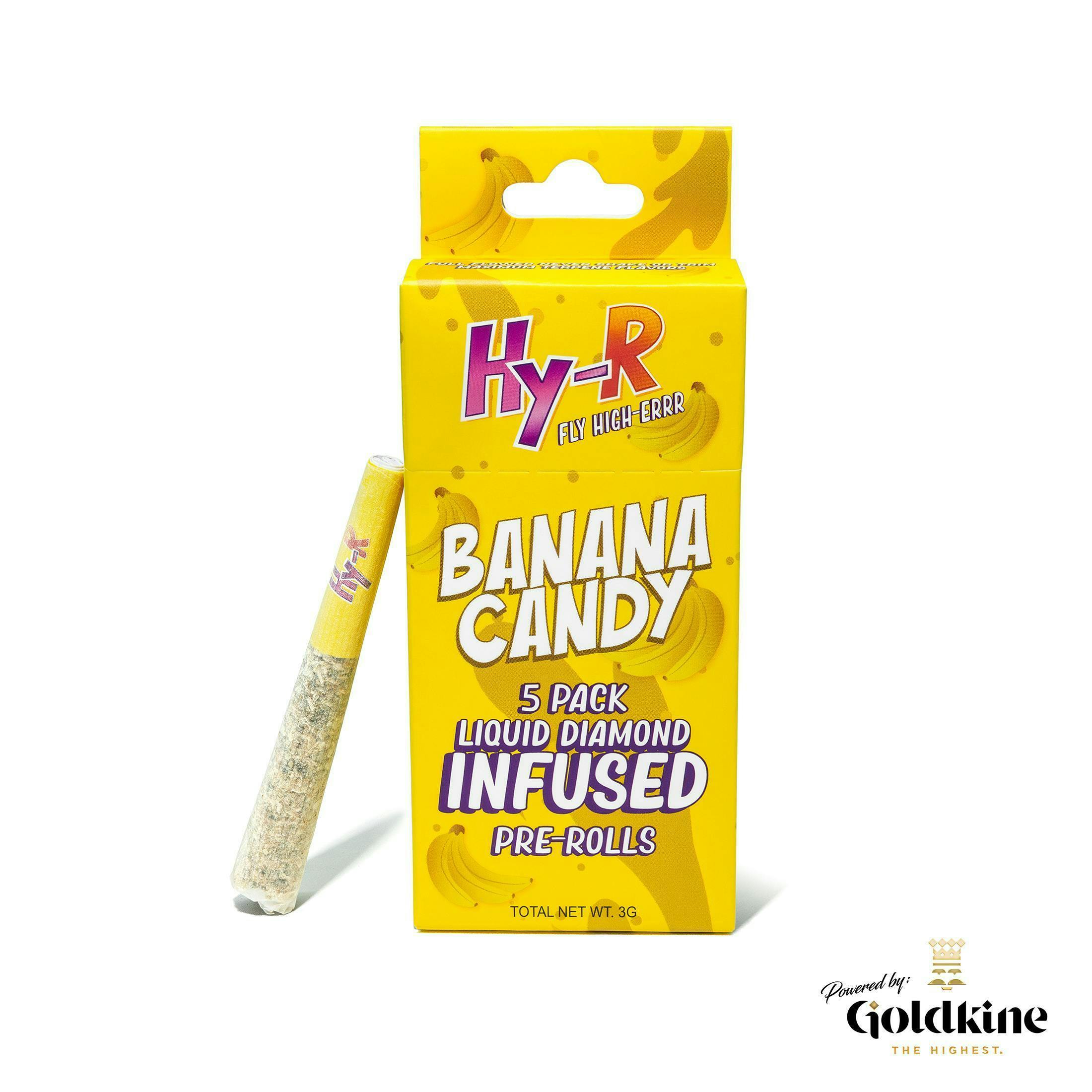 Goldkine - Hy-R 5-Pack Infused | Banana Candy - 1