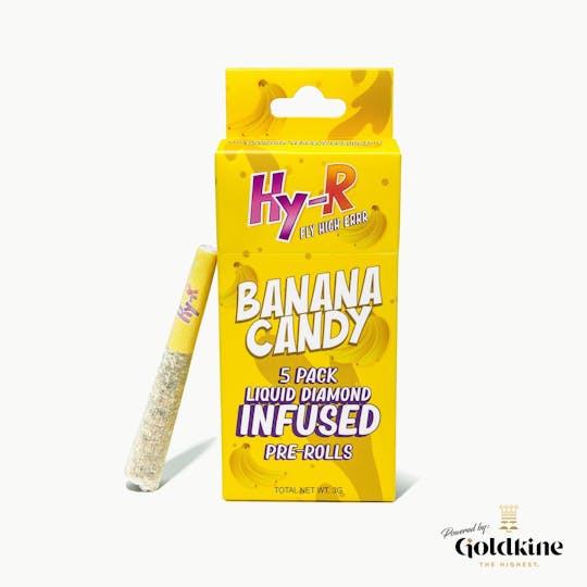 Goldkine - Hy-R 5-Pack Infused | Banana Candy - 1