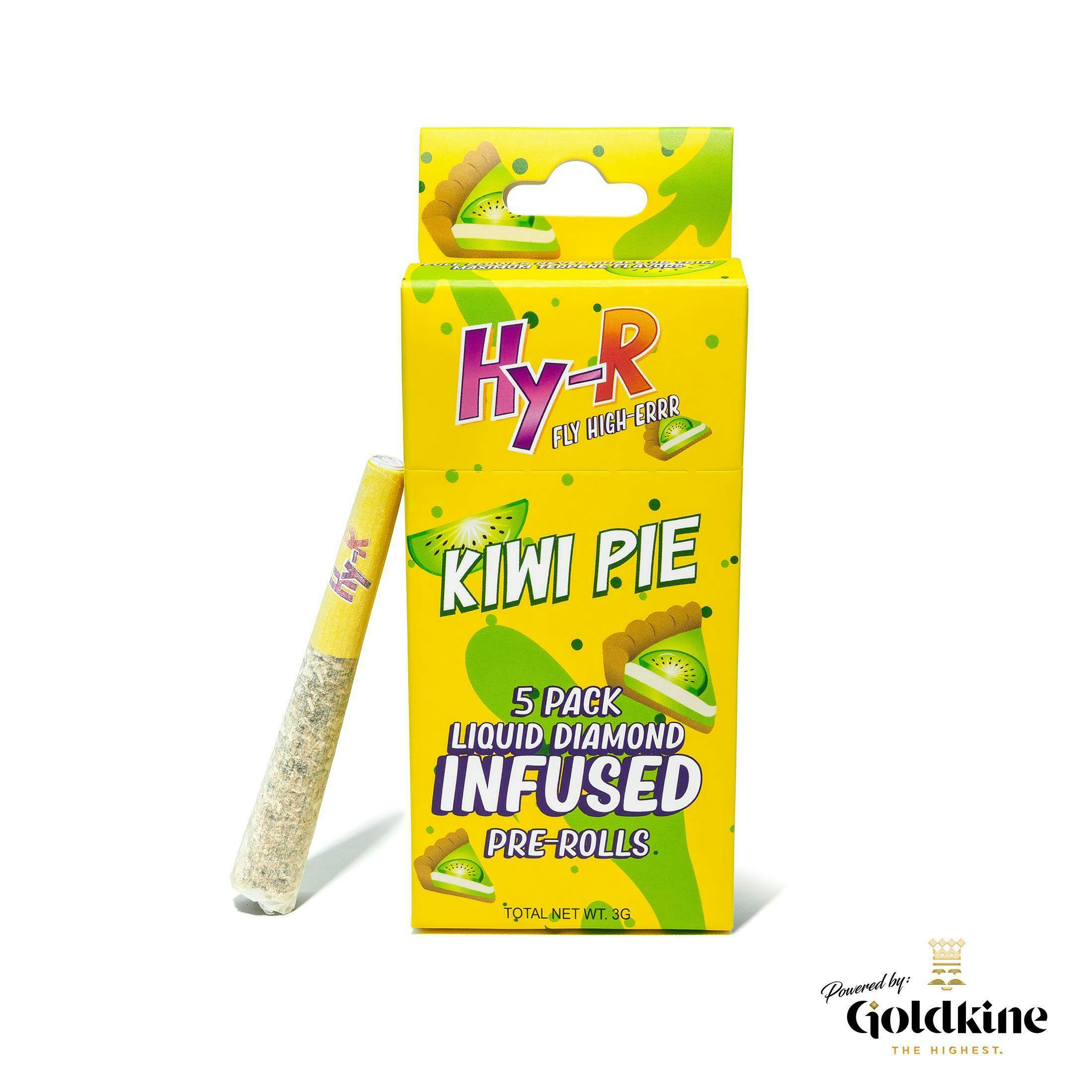 Goldkine - Hy-R 5-Pack Infused | Kiwi Pie - 1