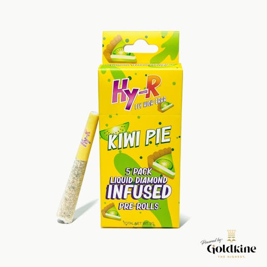 Goldkine - Hy-R 5-Pack Infused | Kiwi Pie - 1
