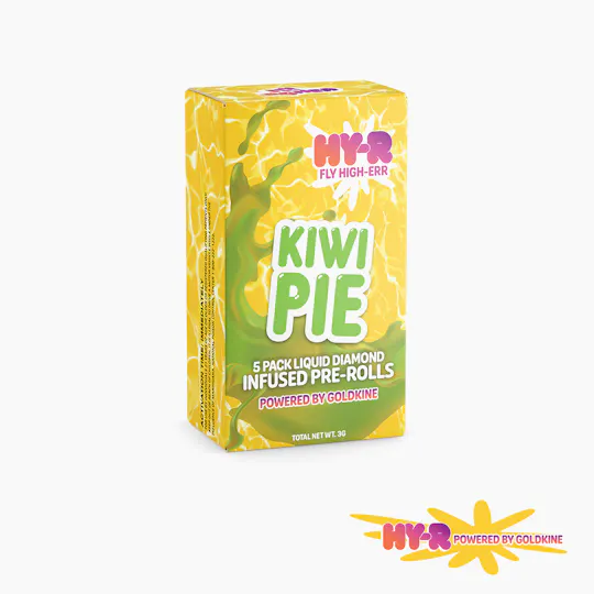 Goldkine - Hy-R 5-Pack Infused | Kiwi Pie - 1