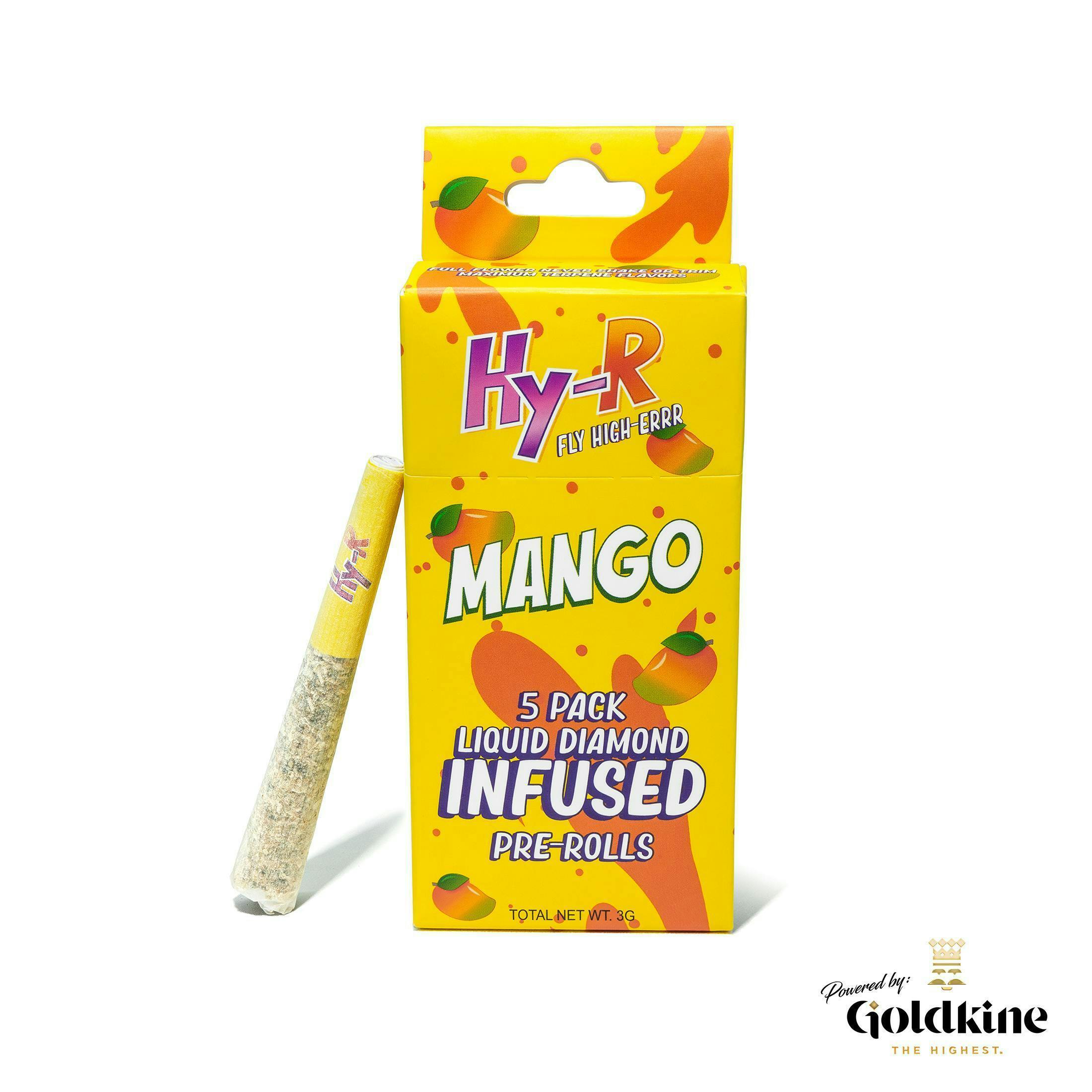 Goldkine - Hy-R 5-Pack Infused | Mango - 1