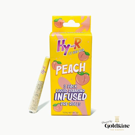 Goldkine - Hy-R 5-Pack Infused | Peach - 1