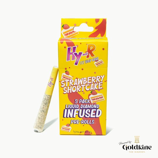 Goldkine - Hy-R 5-Pack Infused | Strawberry Shortcake - 1