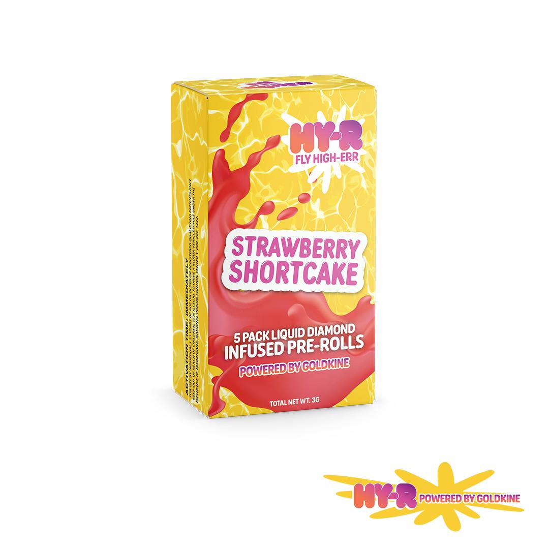 Goldkine - Hy-R 5-Pack Infused | Strawberry Shortcake - 1