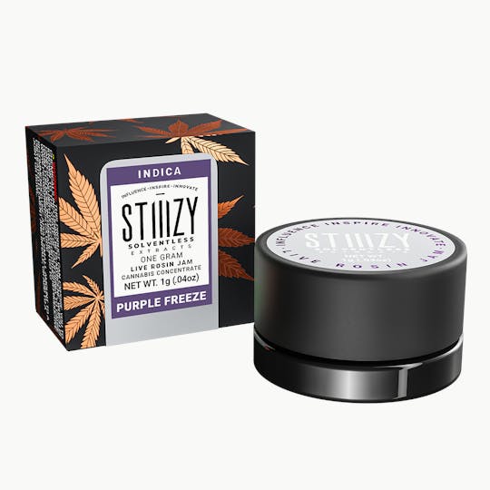 STIIIZY - - PURPLE FREEZE - Live Rosin Jam - 1