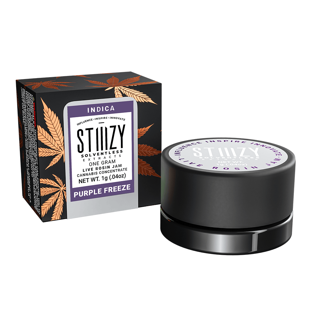 STIIIZY - - PURPLE FREEZE - Live Rosin Jam - 1