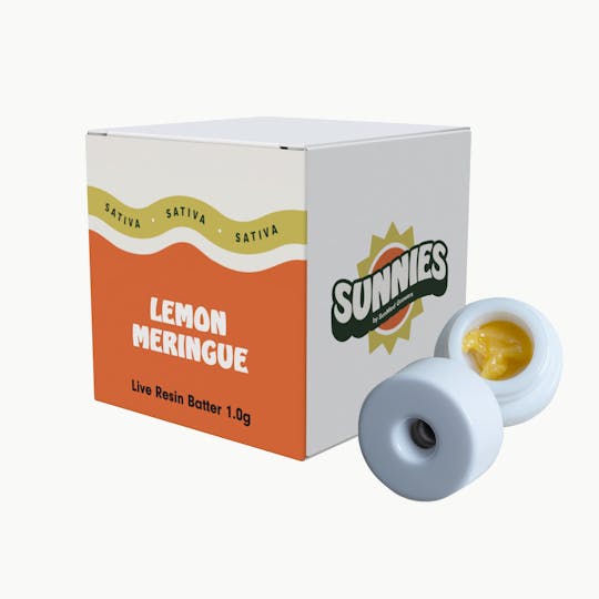 SunMed Growers - Lemon Meringue Live Resin Batter 1.0g - 1