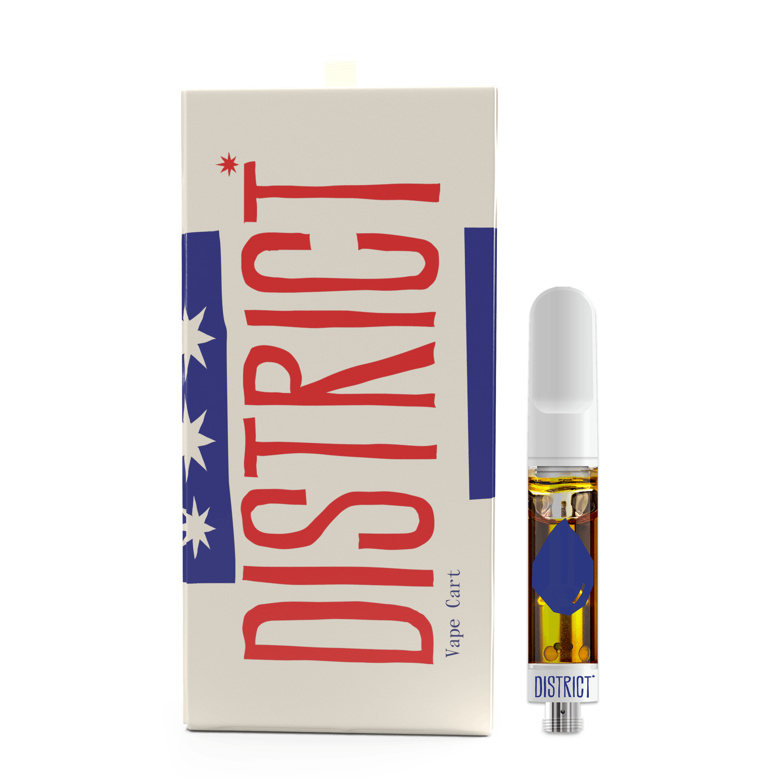 District Cannabis - DMV OG Live Resin Vape Cart 0.5g - 1