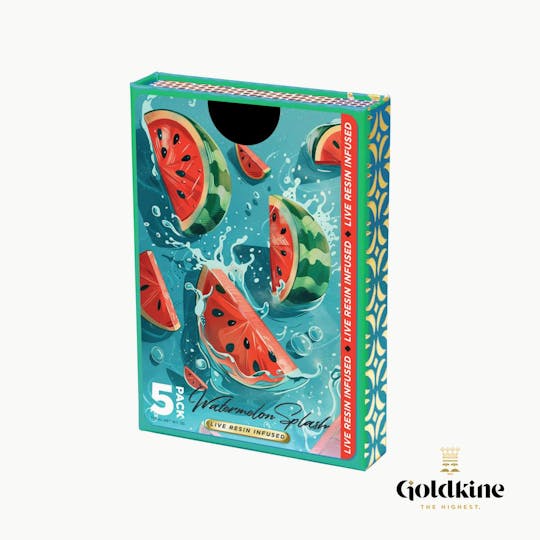 Goldkine - Goldkine 5-Pack Infused | Watermelon Splash - 1