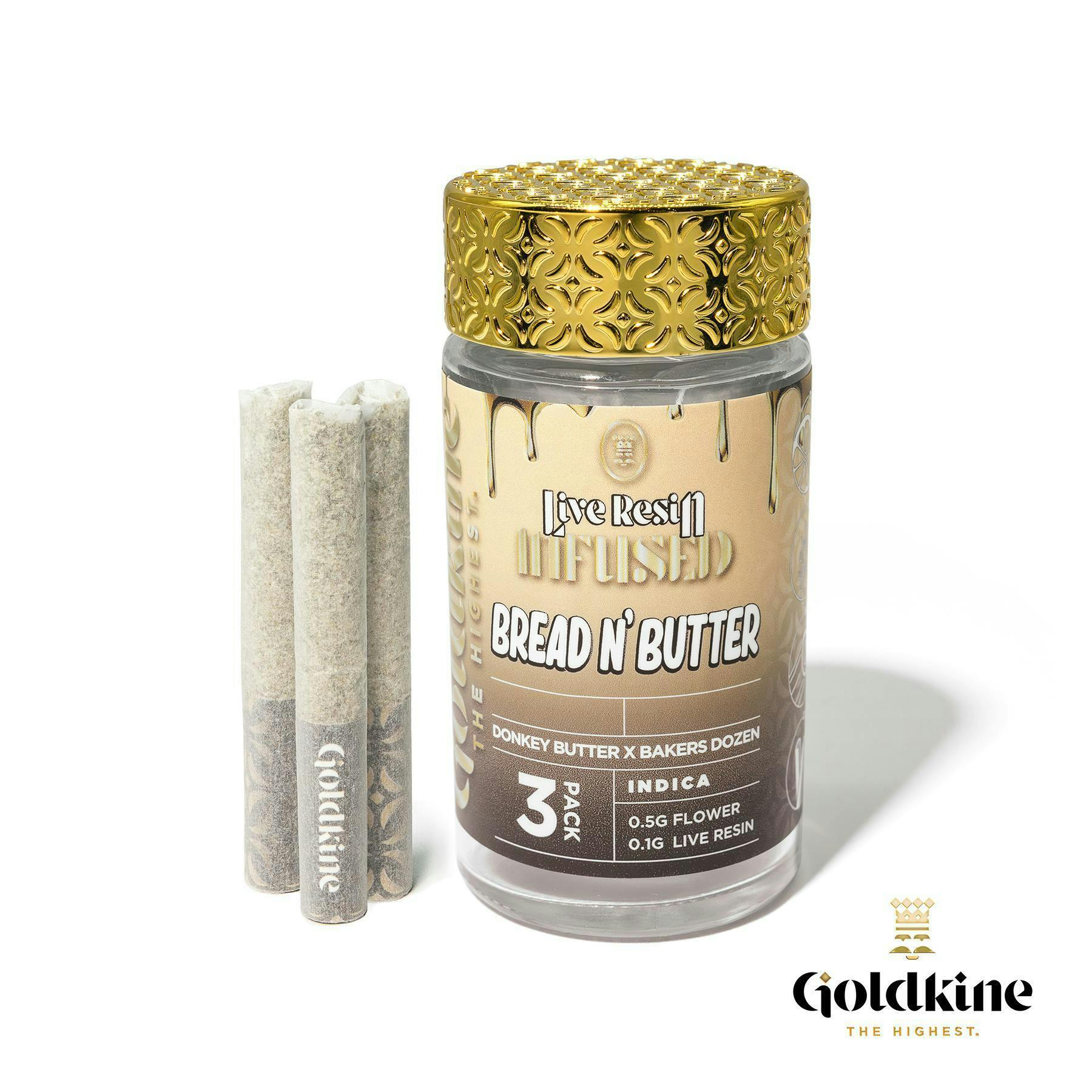 Goldkine - Goldkine 3-Pack Infused | Bread N' Butter - 1