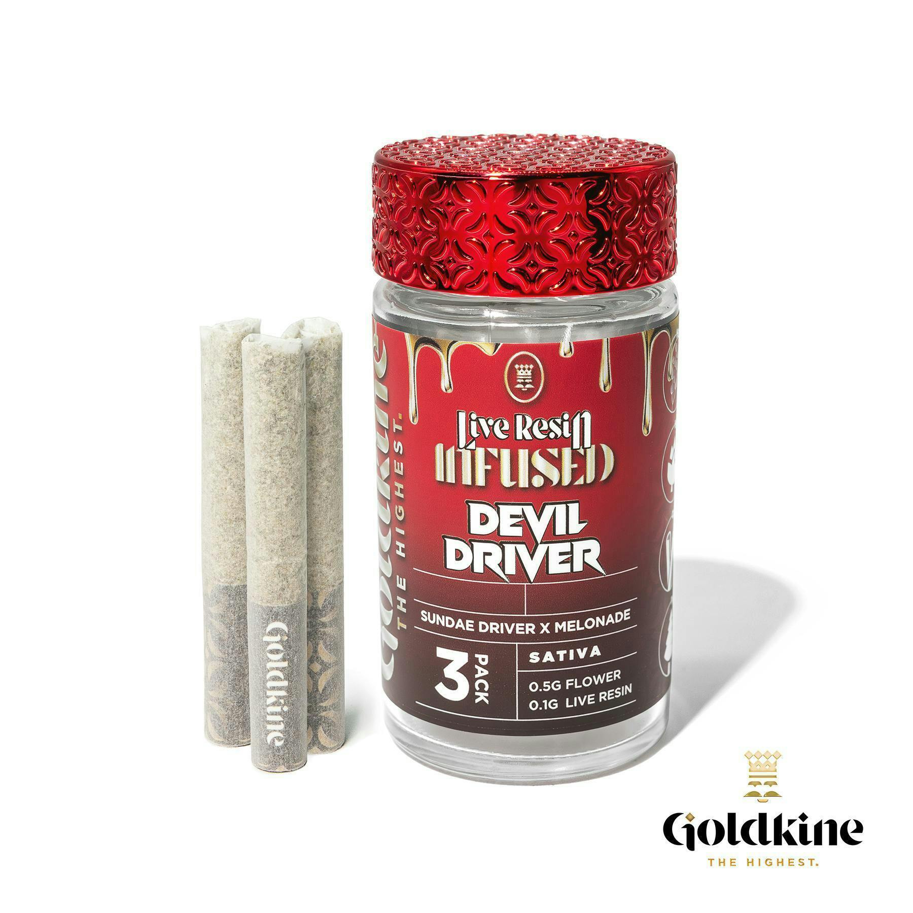Goldkine - Goldkine 3-Pack Infused | Devil Driver - 1
