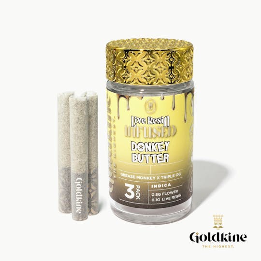 Goldkine - Goldkine 3-Pack Infused | Donkey Butter - 1