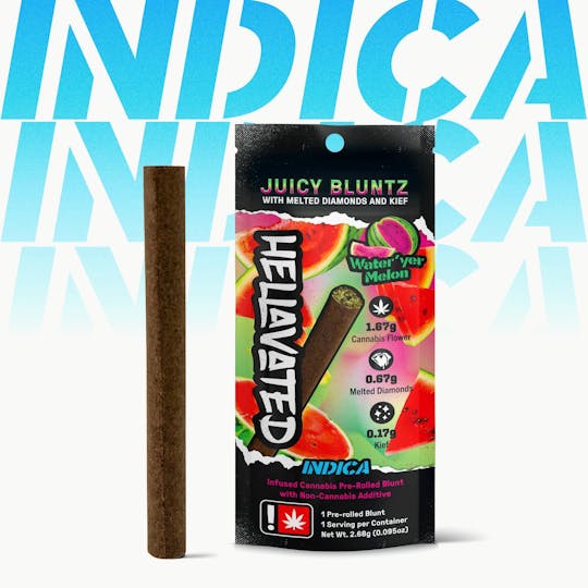 Hellavated - Water 'Yer Melon Juicy Bluntz 2.5g - 1