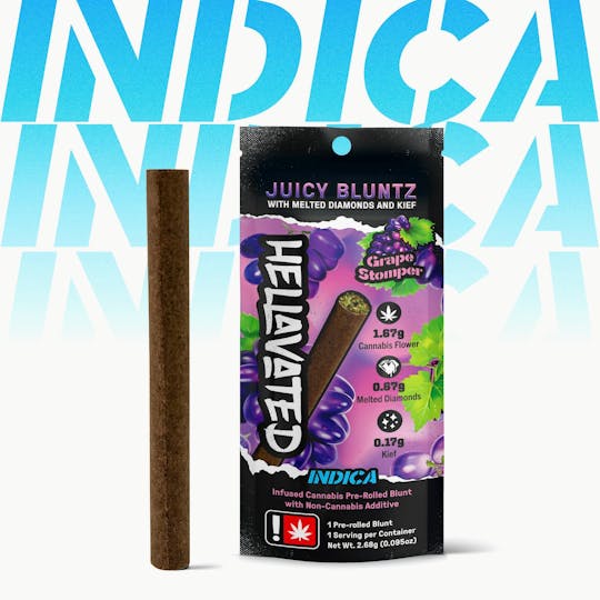 Hellavated - Grape Stomper Juicy Bluntz 2.5g - 1