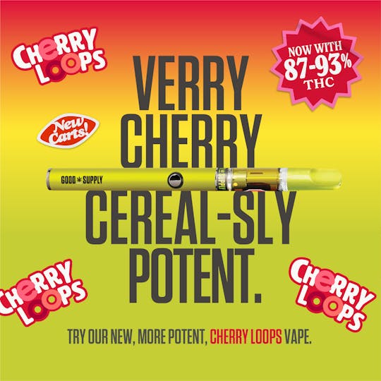 Good Supply - Cherry Loops 510 Vape - 1