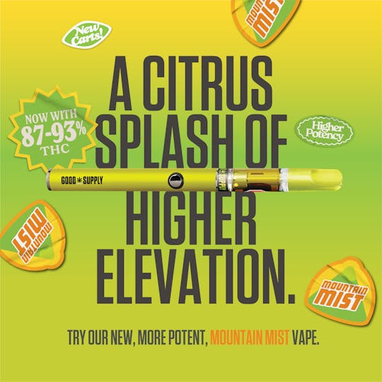 Good Supply - Mountain Mist 510 Vape - 1