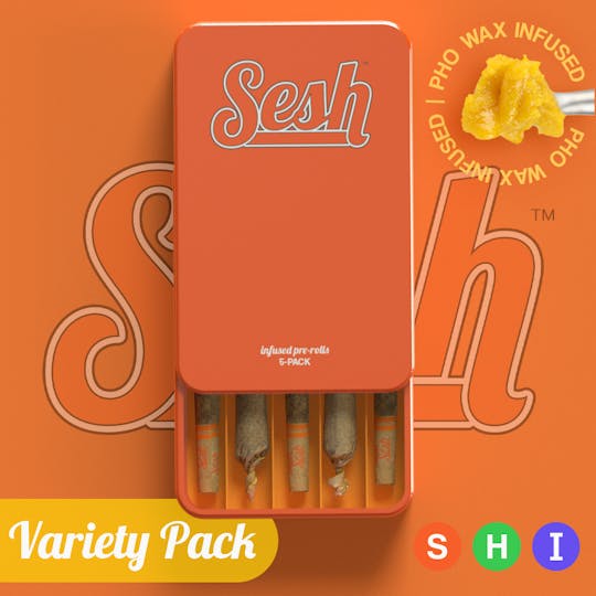 Craft Concentrates - Sesh Infused Cones - Variety Pack (5 cones) - 1