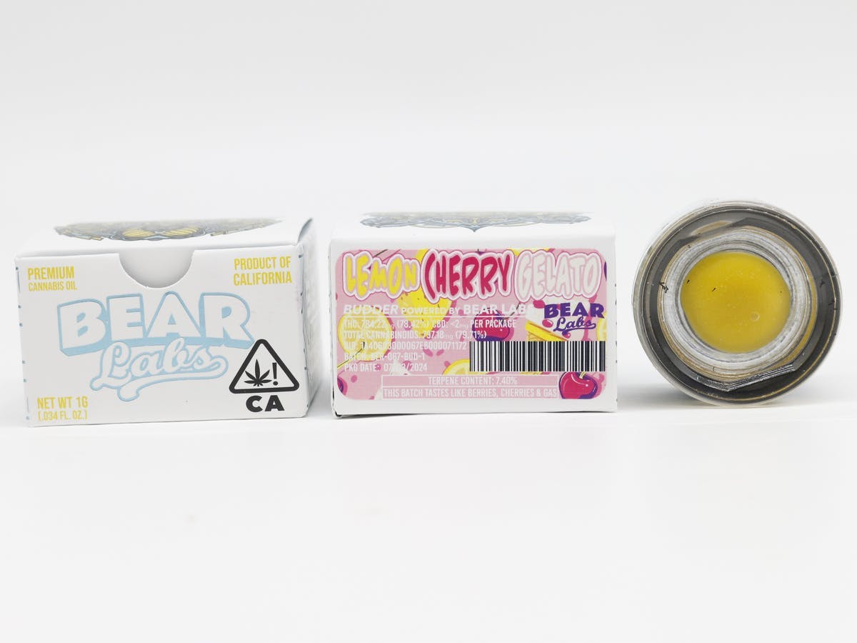 Bear Labs - Lemon Cherry Gelato Budder - 1g - 1