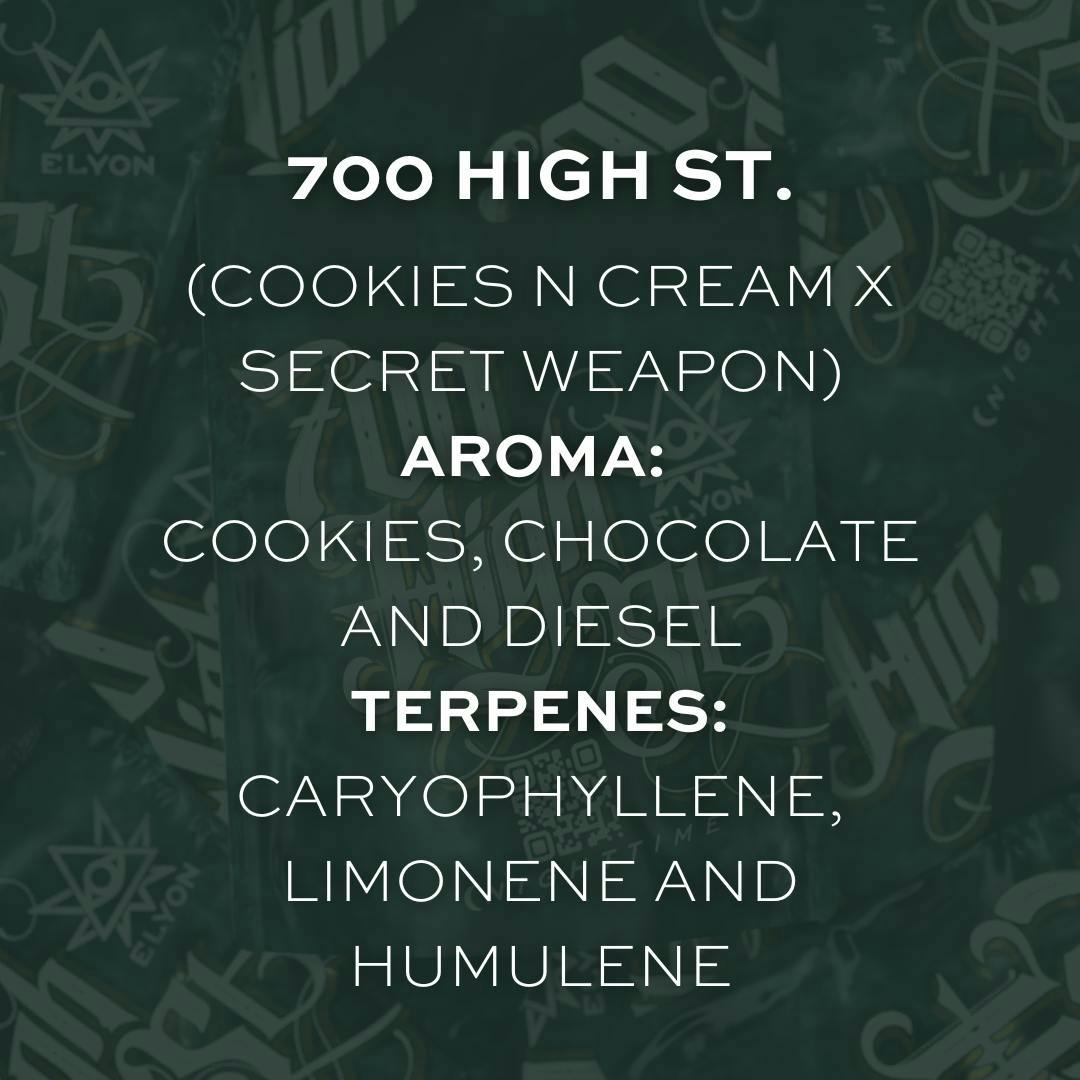 Bango Distribution - Elyon | 700 High St. | Big Buds | 3.5g - 1