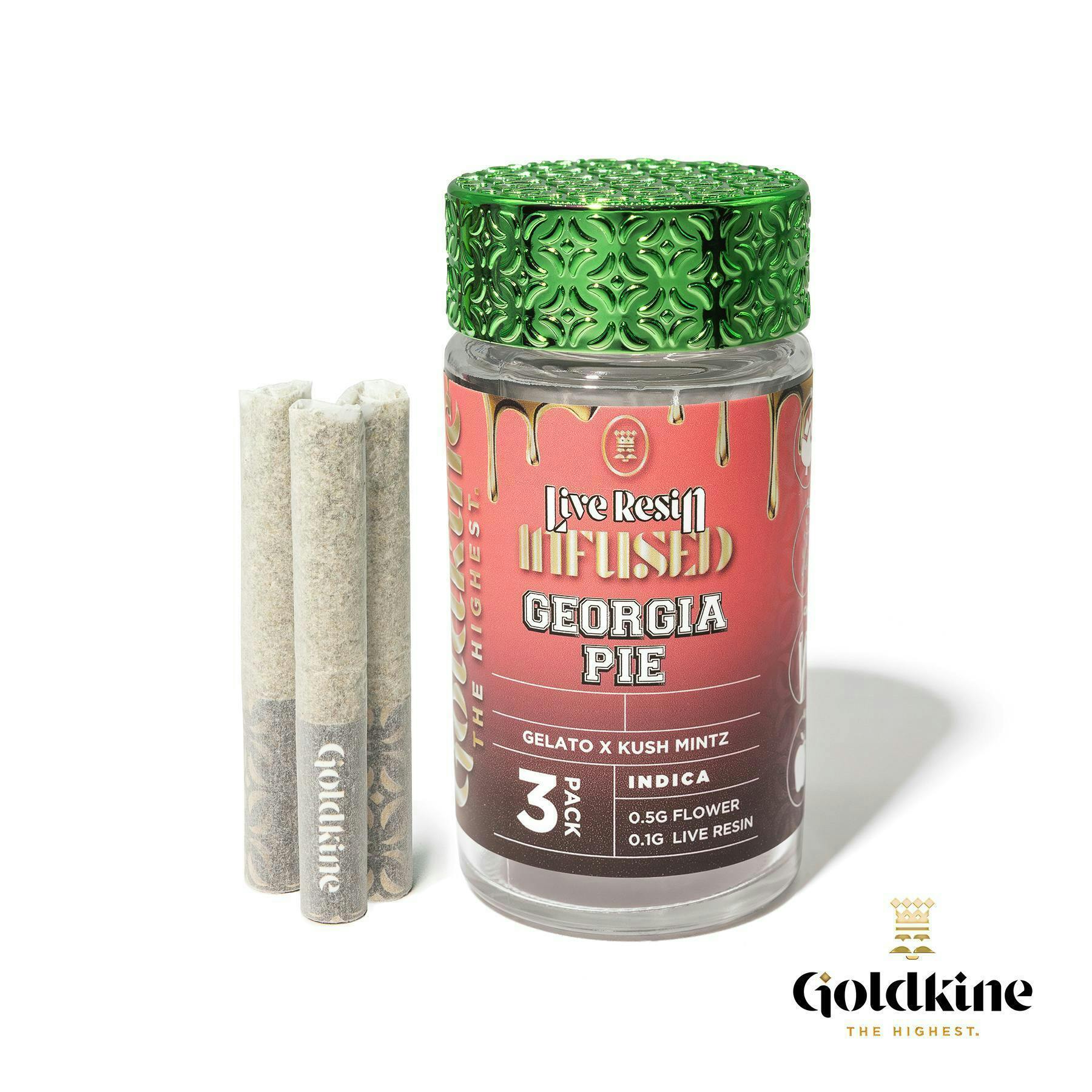 Goldkine - Goldkine 3-Pack Infused | Georgia Pie - 1
