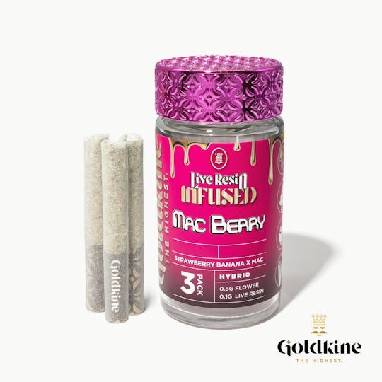 Goldkine - Goldkine 3-Pack Infused | MAC Berry - 1