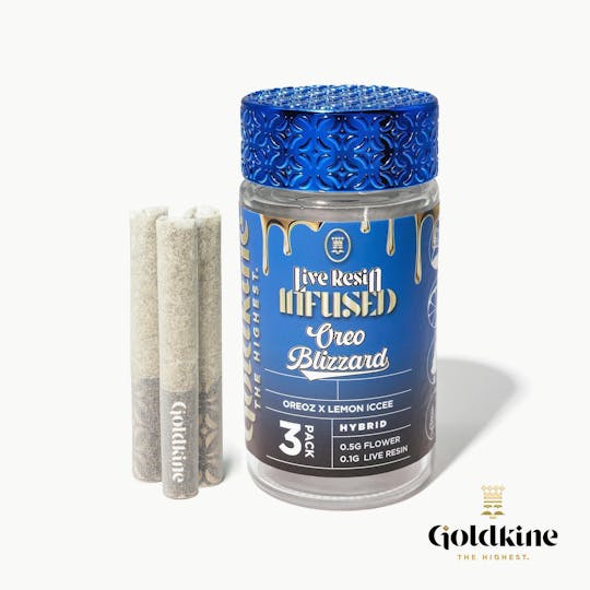 Goldkine - Goldkine 3-Pack Infused | Oreo Blizzard - 1