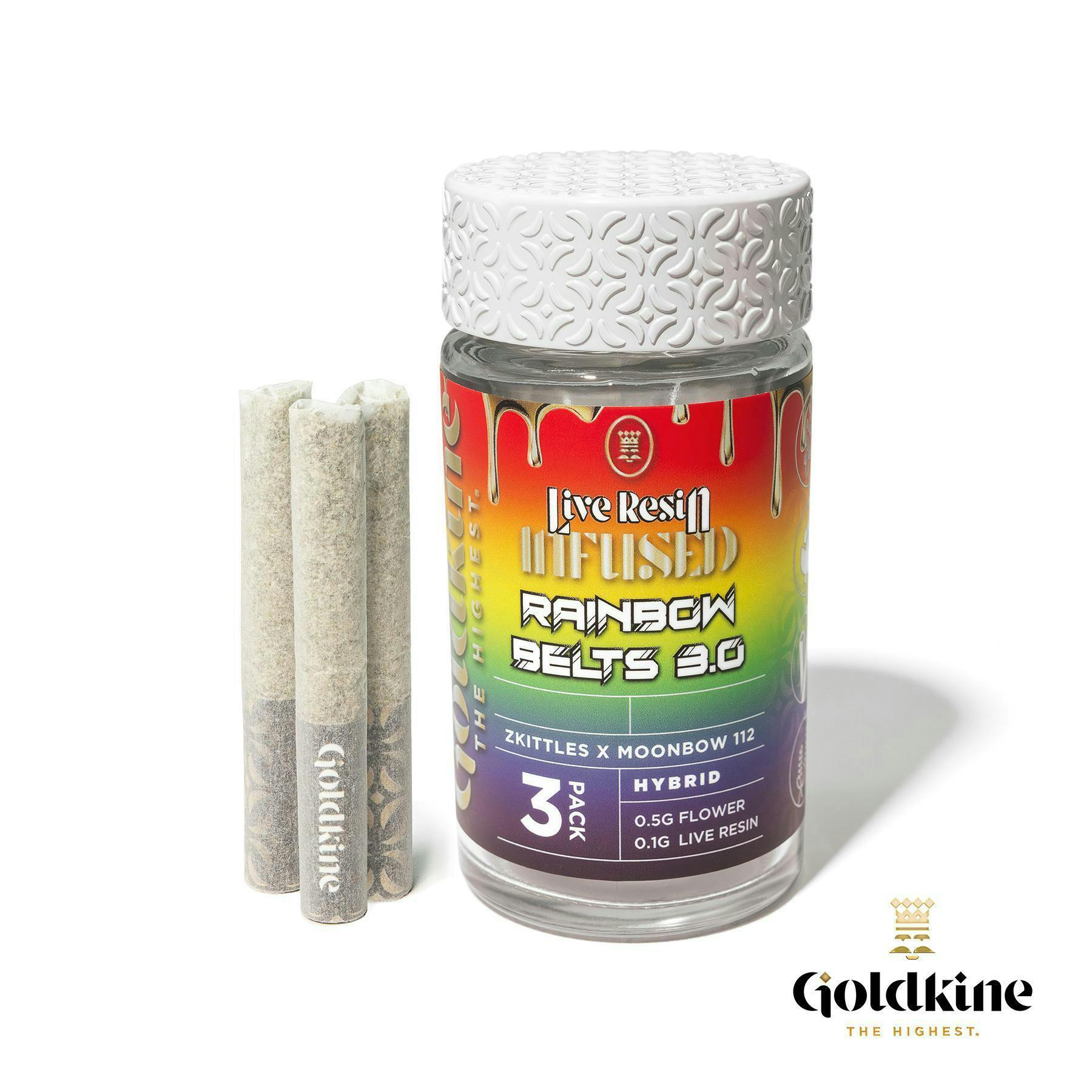 Goldkine - Goldkine 3-Pack Infused | Rainbow Belts 3.0 - 1