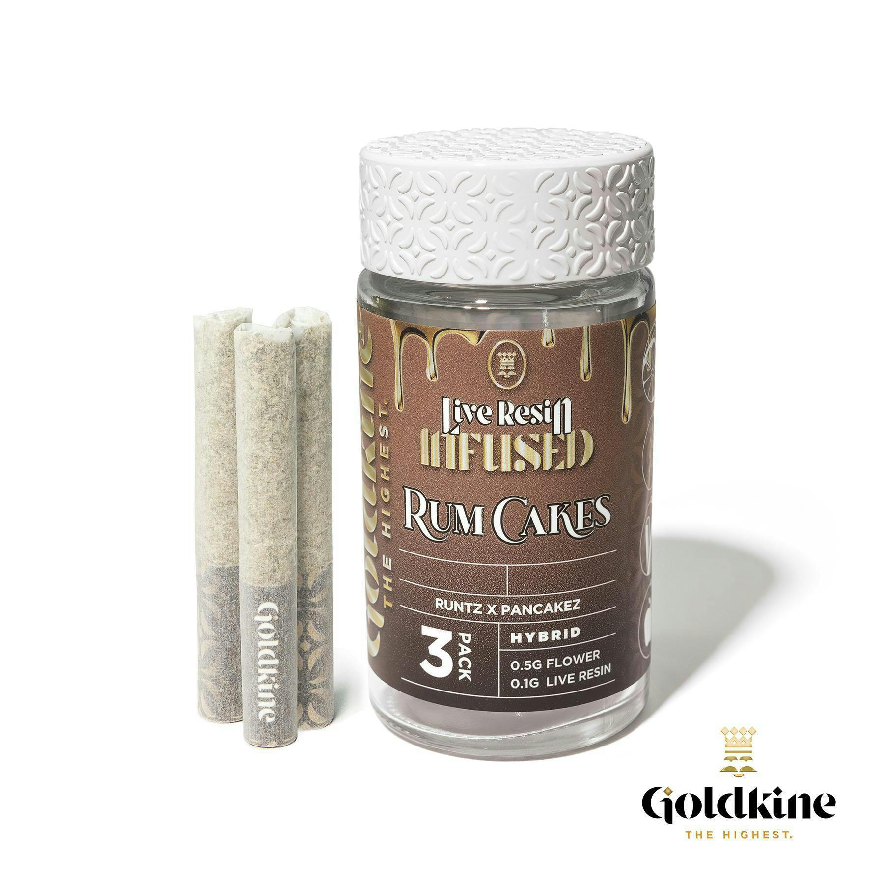 Goldkine - Goldkine 3-Pack Infused | Rum Cakes - 1