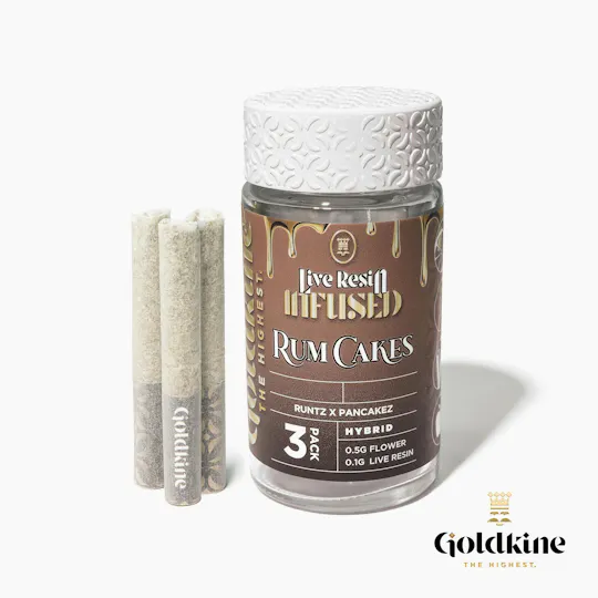 Goldkine - Goldkine 3-Pack Infused | Rum Cakes - 1