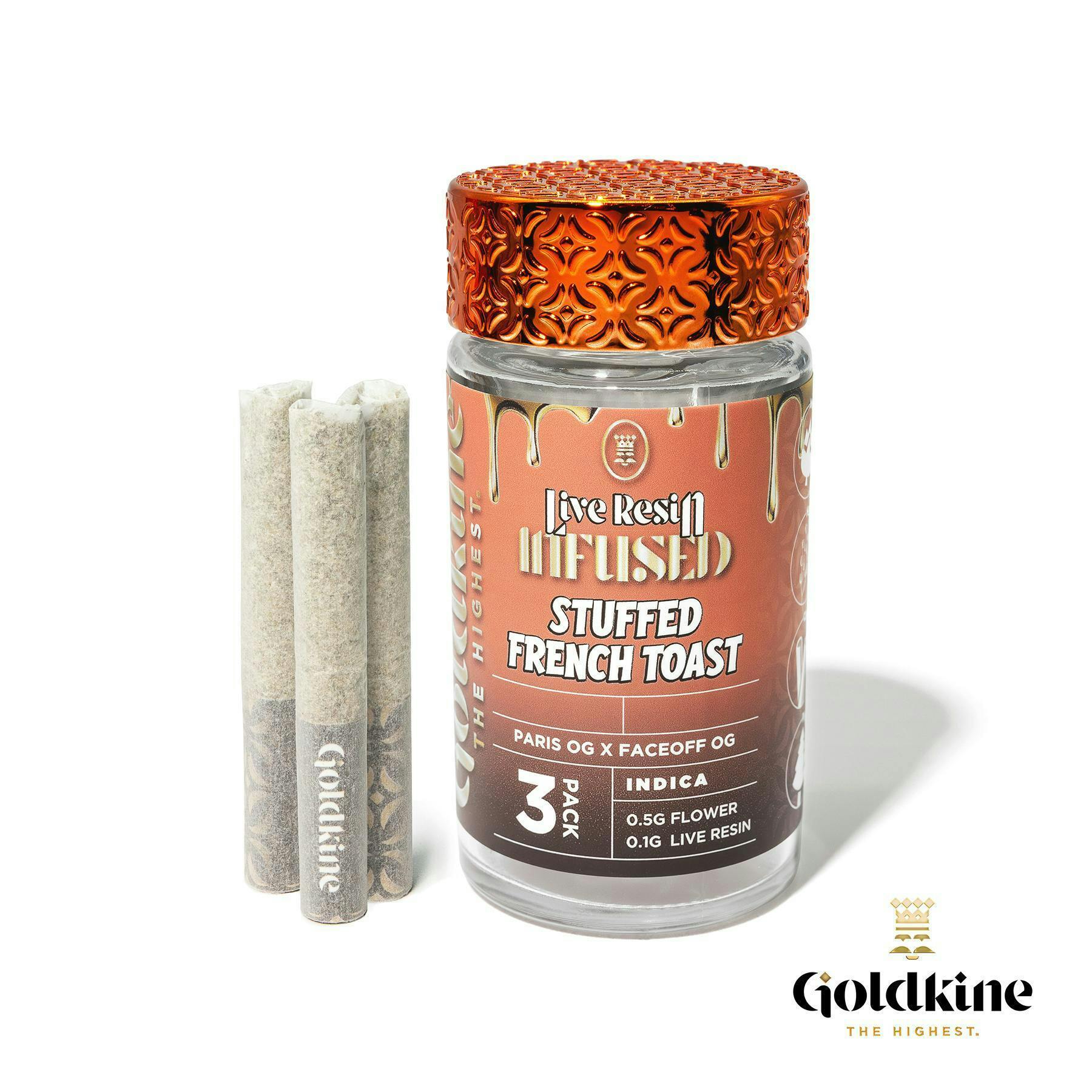 Goldkine - Goldkine 3-Pack Infused | Stuffed French Toast - 1