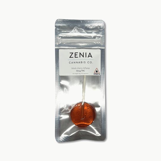 Indico - Black Cherry 50mg Lollipop - Zenia - 1