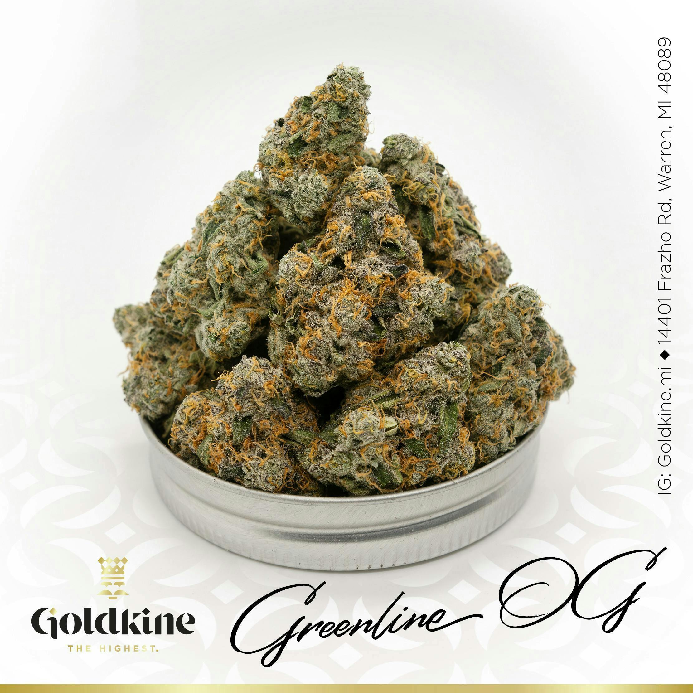 Goldkine - Goldkine Flower "Bigs" | Greenline OG - 1